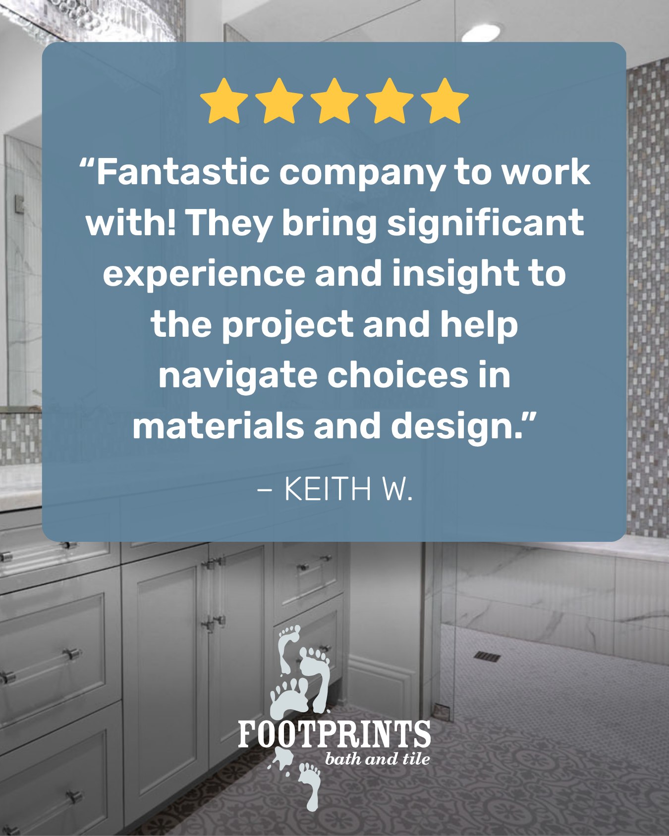 👣 Hear directly from a customer about their remodeling experience:

Fantastic company to work with! They bring significant experience and insight to the project and help navigate choices in materials and design that enhance the outcome of the remodel project! &ndash; Keith W.

Thank you for your kind review! We bring the same level of care and dedication to every project we complete. 🩵

📞 Call 404-620-3950 today to schedule your free consultation.

