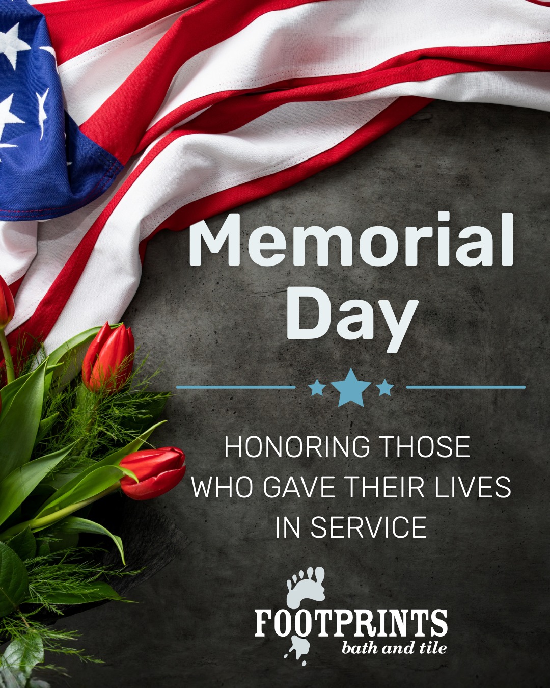 🇺🇲This Memorial Day, we take time to honor and remember the brave men and women who sacrificed everything for our country. We are forever grateful for their service.

